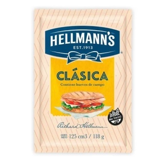MAYONESA HELLMANS 125cm3 sachet